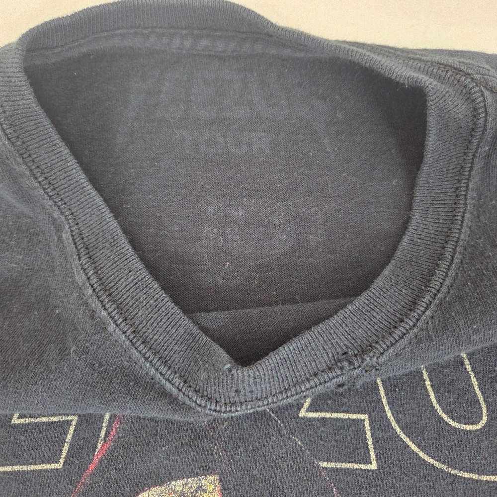 Yeezus Tour T-Shirt Grim Reaper Rose Size S Graphic Black Concert Merch Holes - Picture 8 of 11